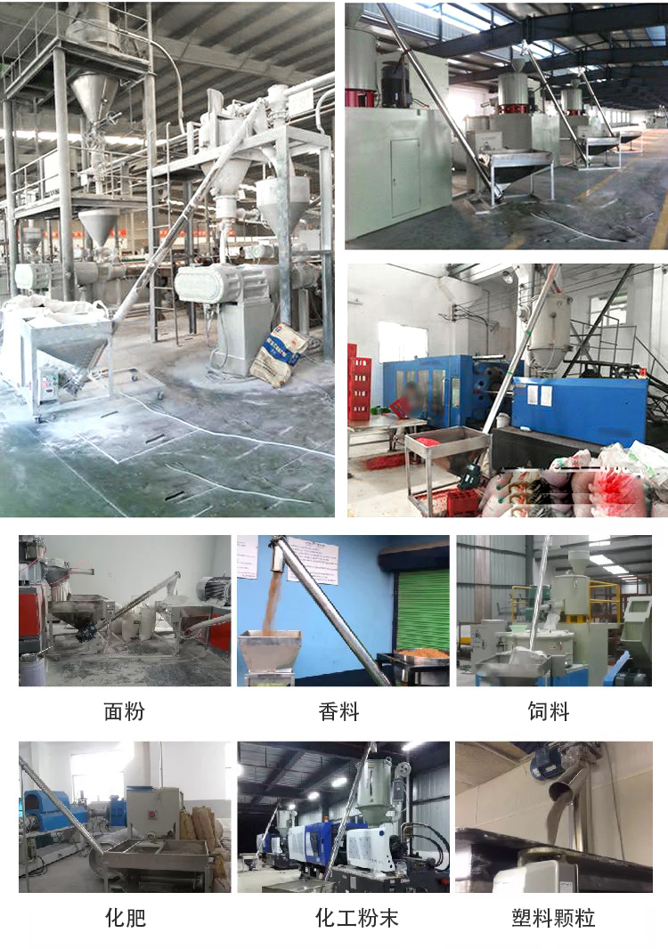 倾斜螺旋输送机适用范围:建材行业,化工行业,电力行业,煤炭行业,食品行业,造纸行业等